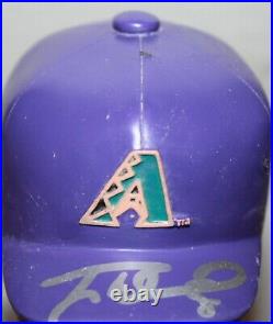 Set of (5) 2001 Signed AZ Diamondbacks Purple SGA Bobbleheads Auto Rare Bobbles