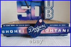 Shohei Ohtani 50/50 Bat Flip Homerun Bobblehead Los Angeles Dodgers 131 of 150