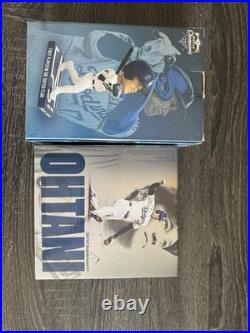 Shohei Ohtani 50/50 Sliding And Batting Dodgers Bobbleheads Sga Bundle Of 2