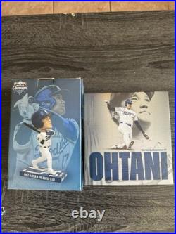 Shohei Ohtani 50/50 Sliding And Batting Dodgers Bobbleheads Sga Bundle Of 2