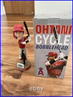 Shohei Ohtani Cycle Hit Commemorative Bobblehead Doll