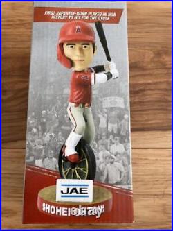 Shohei Ohtani Cycle Hit Commemorative Bobblehead Doll