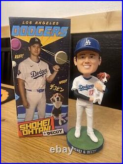 Shohei Ohtani Decoy Bobblehead LA Dodgers Stadium Giveaway 8/28/24 NEW 50/50