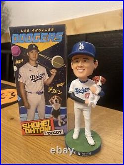 Shohei Ohtani Decoy Bobblehead LA Dodgers Stadium Giveaway 8/28/24 NEW 50/50