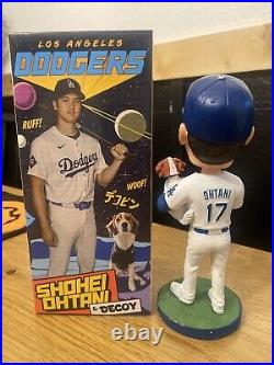 Shohei Ohtani Decoy Bobblehead LA Dodgers Stadium Giveaway 8/28/24 NEW 50/50