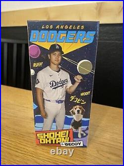 Shohei Ohtani Decoy Bobblehead LA Dodgers Stadium Giveaway 8/28/24 NEW 50/50