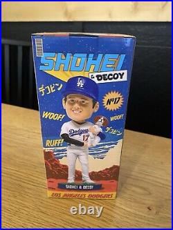 Shohei Ohtani Decoy Bobblehead LA Dodgers Stadium Giveaway 8/28/24 NEW 50/50