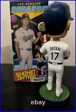 Shohei Ohtani Decoy Dog Bobblehead LA Dodgers 8/28/24