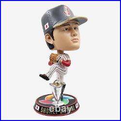 Shohei Ohtani Japan 2023 World Baseball Classic Champions Pitching Bobblehead