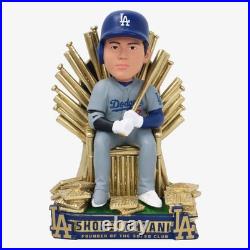 Shohei Ohtani Los Angeles Dodgers 50 HR and SB Club Of One Throne Bobblehead