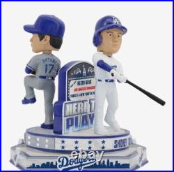 Shohei Ohtani Los Angeles Dodgers Dual Spinning Bobblehead Pitching / Batting