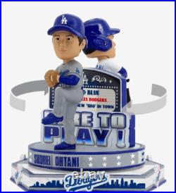 Shohei Ohtani Los Angeles Dodgers Dual Spinning Bobblehead Pitching / Batting