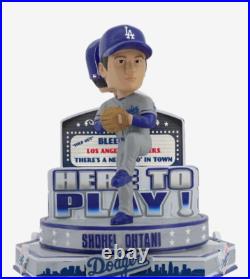 Shohei Ohtani Los Angeles Dodgers Dual Spinning Bobblehead Pitching / Batting