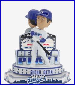 Shohei Ohtani Los Angeles Dodgers Dual Spinning Bobblehead Pitching / Batting