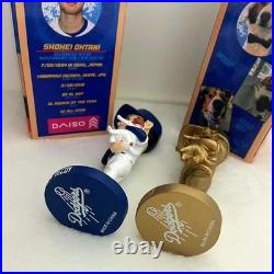 Shohei Otani & decoy Ohtani & Dekopin Bobblehead Gold and normal set From Japan