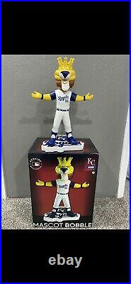 Sluggerrr Kansas City Royals Mascot Bobblehead 18 Inches Tall. Slugger Sluggerr