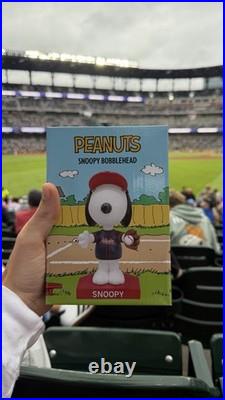 Snoopy Braves Bobblehead