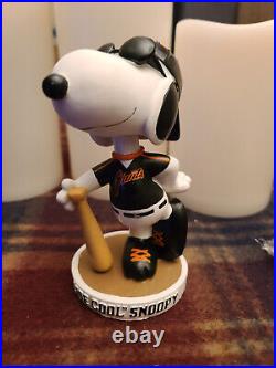 Snoopy Joe Cool SF Giants 2007 BobbleHead