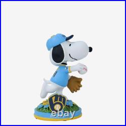 Snoopy Milwaukee Brewers 2024 Peanuts City Connect Bobblehead MLB Baseball