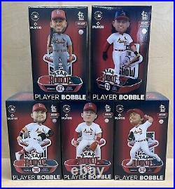 St. Louis Cardinals 2022 Star Rookie Bobblehead Set #/72 Nolan Gorman Donovan +