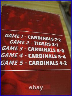 St Louis Cardinals Adam Wainwright Yadier Molina Final Out 2006 Bobble Heads