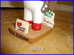 St Louis Cardinals Bob Gibson Palm Beach Bobblehead Blood Bank SGA 8-14-04 RARE