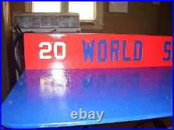 St. Louis Cardinals Bobble heads display case WS 2006 shipped dis-assembled
