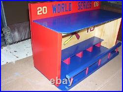 St. Louis Cardinals Bobble heads display case WS 2006 shipped dis-assembled