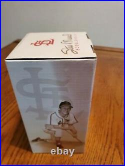 Stan Musial Lot Signed Baseball/bobblehead/tribute Baseball Stm Certified