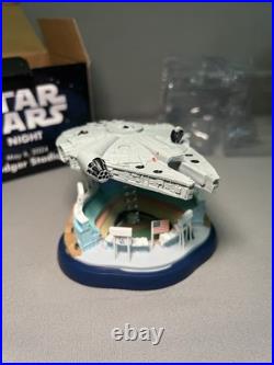 Star Wars Night Millennium Falcon Dodgers Stadium Bobble Bobblehead 2024 SGA