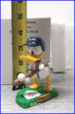 Tampa Bay Devil Rays Promo Donald Duck Mini Bobble Head Statue Limited #'d Rare