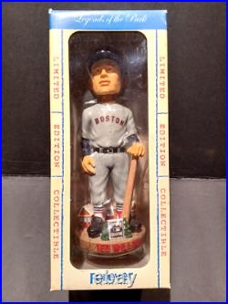Ted Williams 2004 Cooperstown Collection Bobble Head Boston Red Sox Gray Uniform