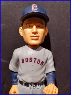 Ted Williams 2004 Cooperstown Collection Bobble Head Boston Red Sox Gray Uniform