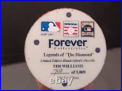 Ted Williams 2004 Cooperstown Collection Bobble Head Boston Red Sox Gray Uniform