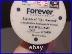 Ted Williams 2004 Cooperstown Collection Bobble Head Boston Red Sox Gray Uniform