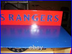 Texas Rangers Bobble Heads Display Case T logos shipped dis-assembled