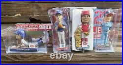 Texas Rangers Bobbleheads Ivan Rodriquez Roughed Odor Colby Lewis Jeff Banister