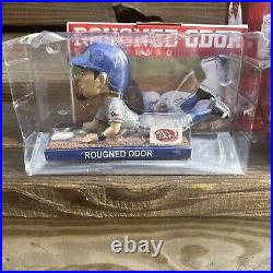 Texas Rangers Bobbleheads Ivan Rodriquez Roughed Odor Colby Lewis Jeff Banister