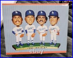 The Infield Los Angeles Dodgers Bobblehead Garvey, Cey, Lopes, Russell New