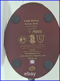Todd Helton Colorado Bobbin Head 121/5000 Bobble Head 2003 Limited Edition HOF