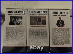 Tom Glavine Greg Maddux John Smoltz bobblehead Set PSA CY YOUNG AWARDS