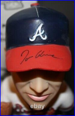 Tom Glavine SGA Signed Bobblehead Autograph Atlanta Braves Auto Inscription