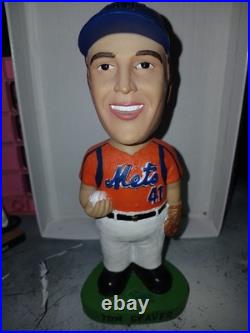 Tom Seaver Orange Jersey New York Mets SGA Bobblehead RARE NO BOX