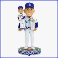 Tommy Edman Los Angeles Dodgers 2024 World Series Bobble Dubblz Bobblehead