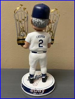 Tommy Lasorda 2 X 1981 1988 World Series Champion FOCO Bobblehead