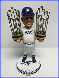 Tommy Lasorda 2x World Series Trophy FOCO Bobblehead Limited Edition Dodgers