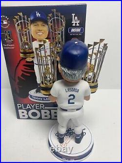 Tommy Lasorda 2x World Series Trophy FOCO Bobblehead Limited Edition Dodgers