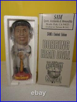 Tony Gwynn RARE white pinstripe SAM Bobblehead MINT NIB