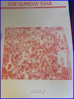 Toronto Blue Jays World Series printing press plate- Rarer than any bobblehead