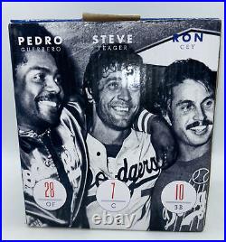 Tri Mvp 1981 World Series La Dodgers Bobblehead Guerrero, Yeager, Cey